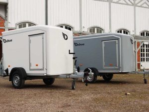 Debon C255 Single Axle Box Van Trailer Plywood Sides